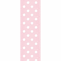 Light Pink Confetti Dot Ribbon by Offray